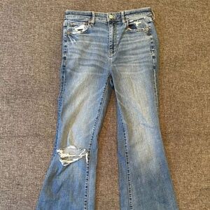 Retro American Eagle flare jeans